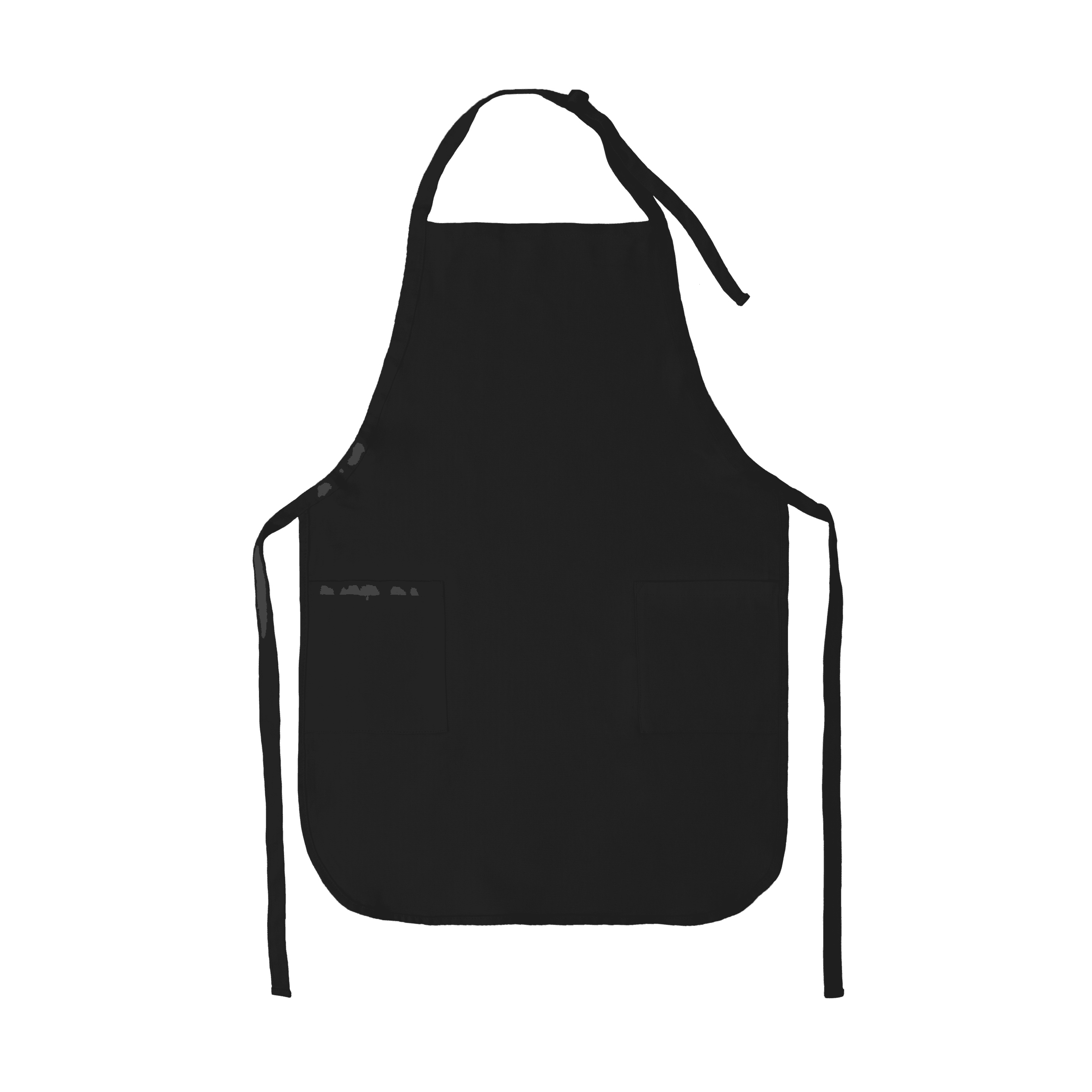 Apron with Patch Pockets Adjustable Neck Strap With Buckle - Cottonfelt