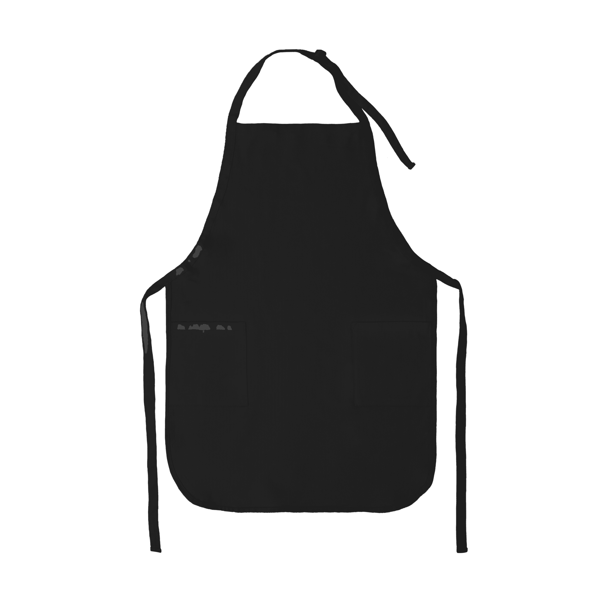 Apron with Patch Pockets Adjustable Neck Strap With Buckle - Cottonfelt