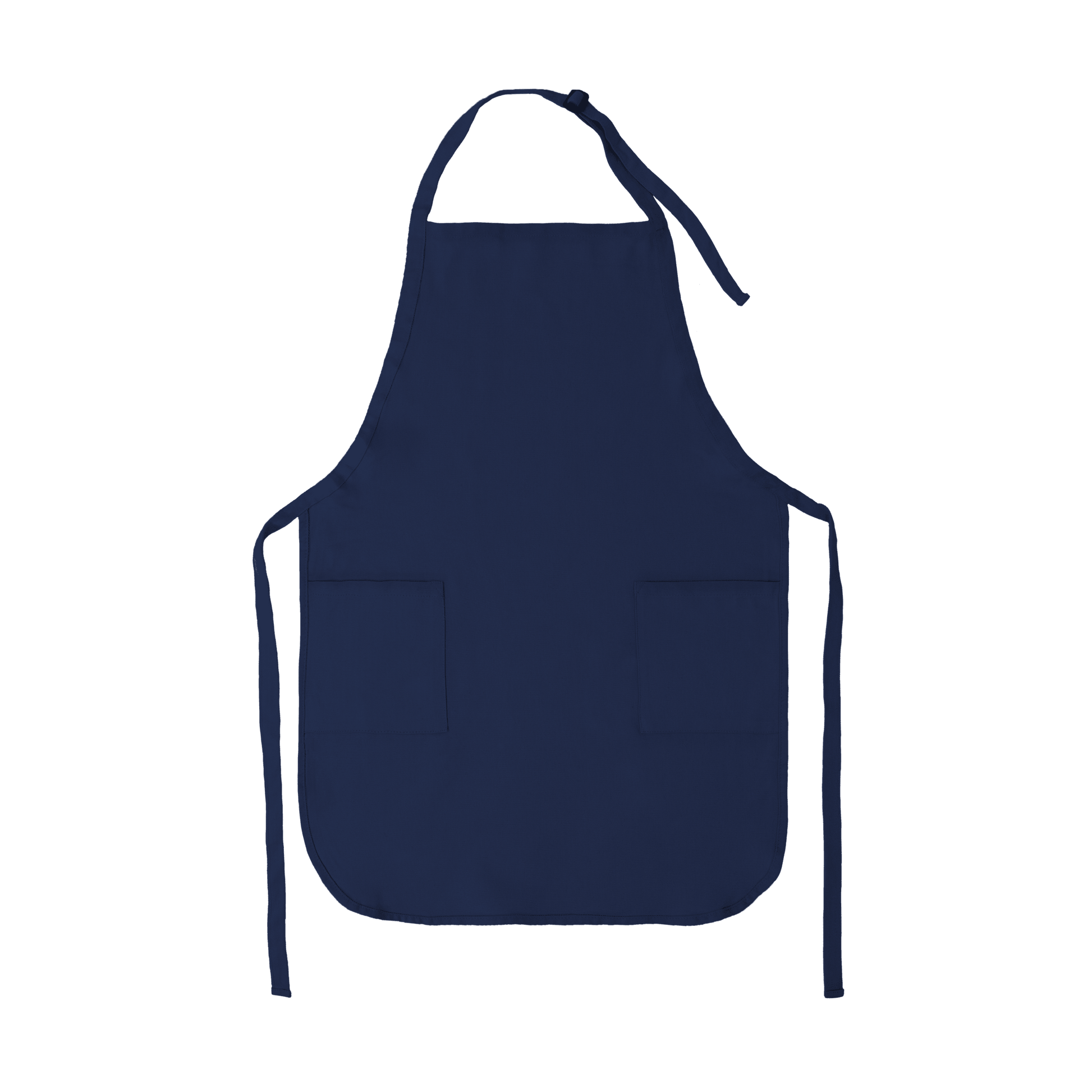 Apron with Patch Pockets Adjustable Neck Strap With Buckle - Cottonfelt