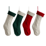 Christmas Gift Stocking Socks for Embroidered DTF - Bonita Cotton