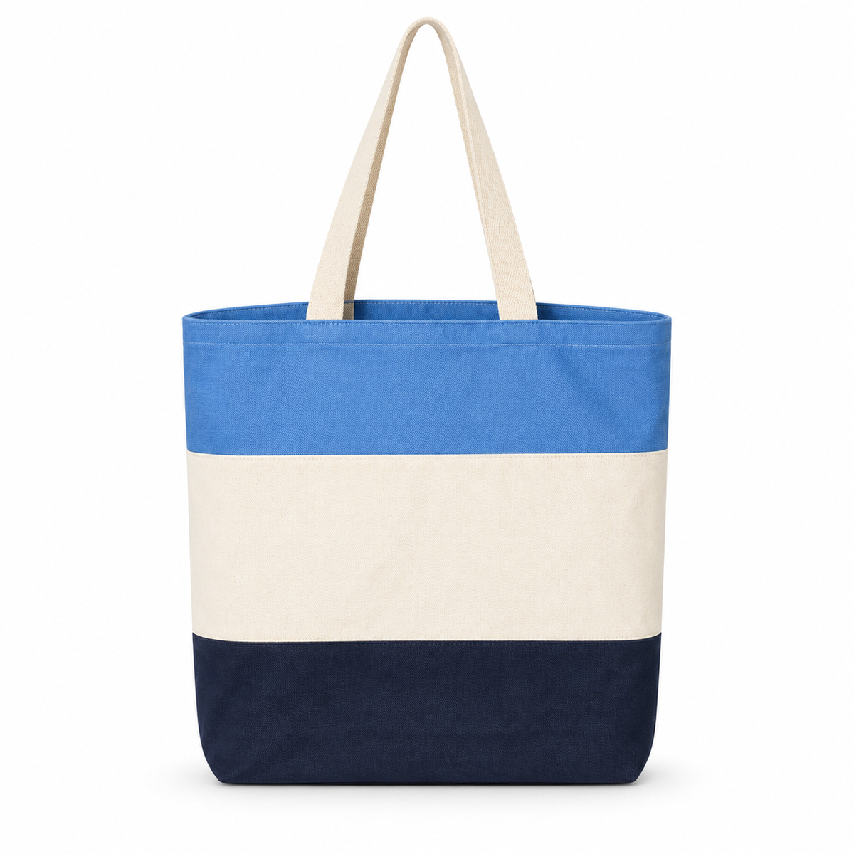 Cottonfelt Tri-Color Promotional Tote Bag