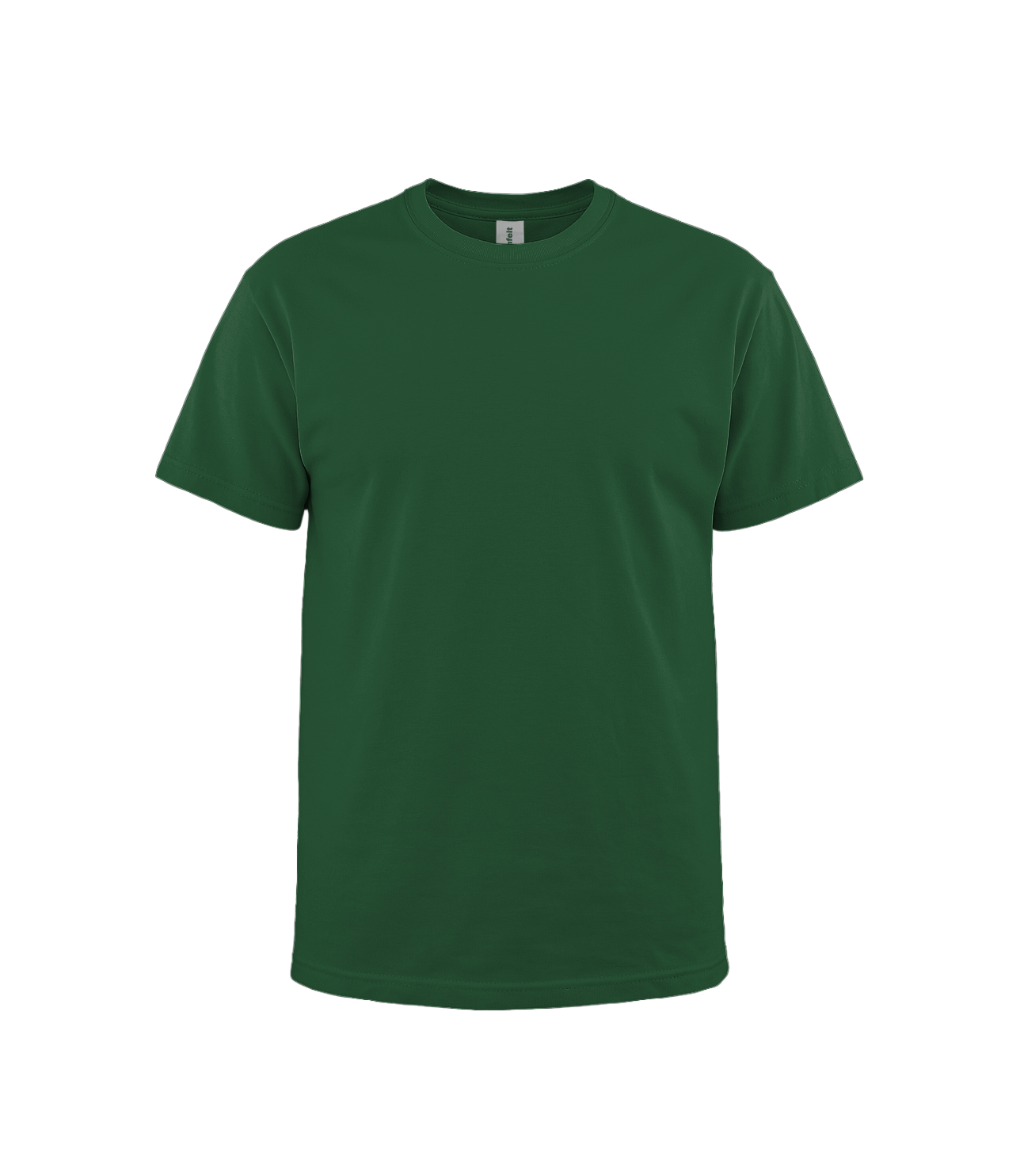 Cottonfelt Blank Unisex Adult Short Sleeve T-Shirt