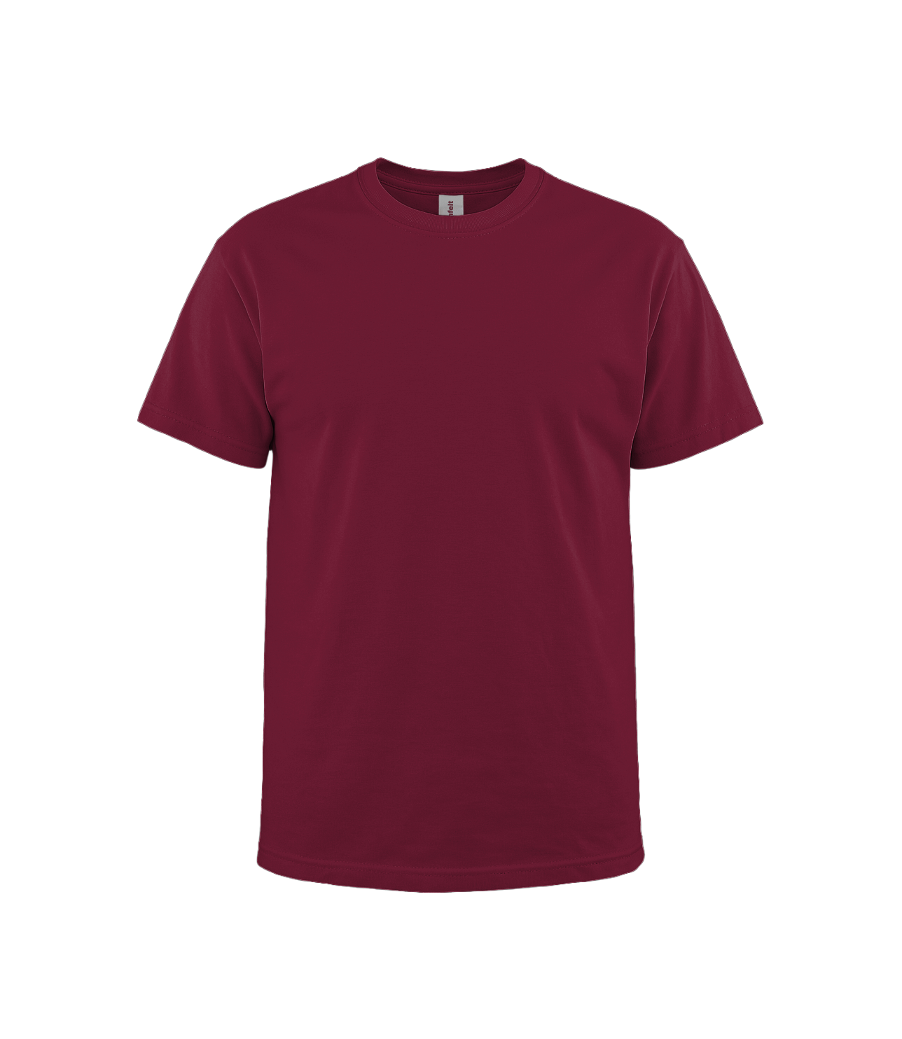 Cottonfelt Blank Unisex Adult Short Sleeve T-Shirt