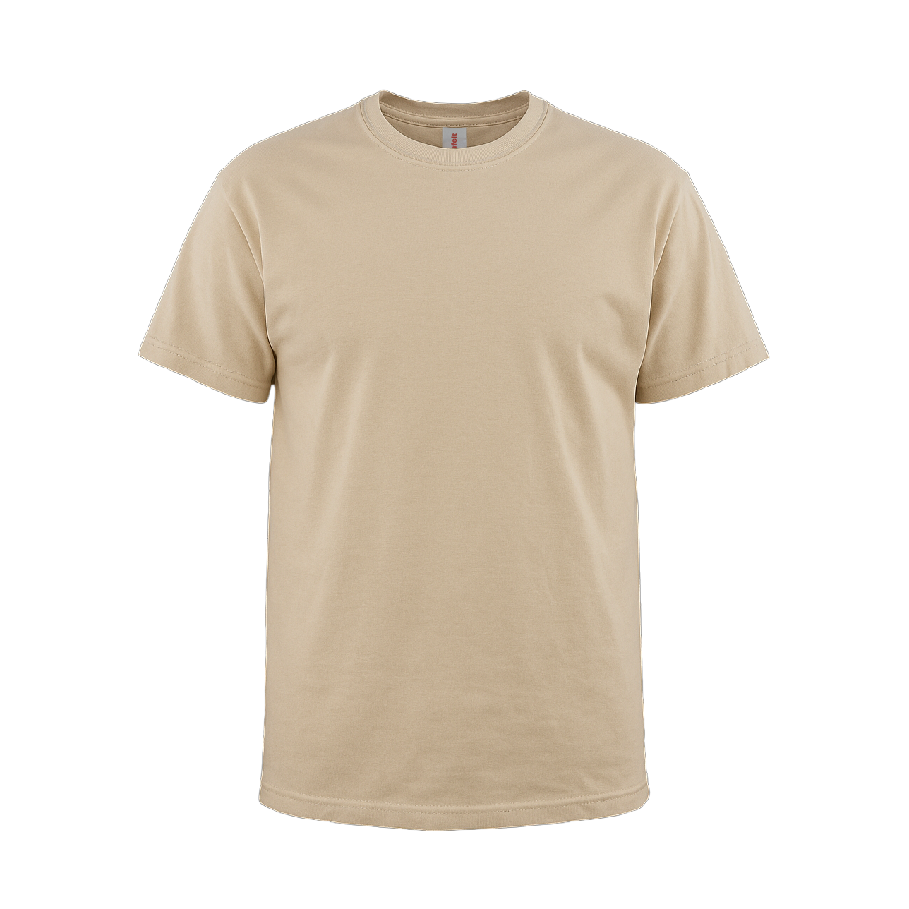 Cottonfelt Blank Unisex Adult Short Sleeve T-Shirt
