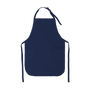 Apron with Patch Pockets Adjustable Neck Strap With Buckle - Cottonfelt
